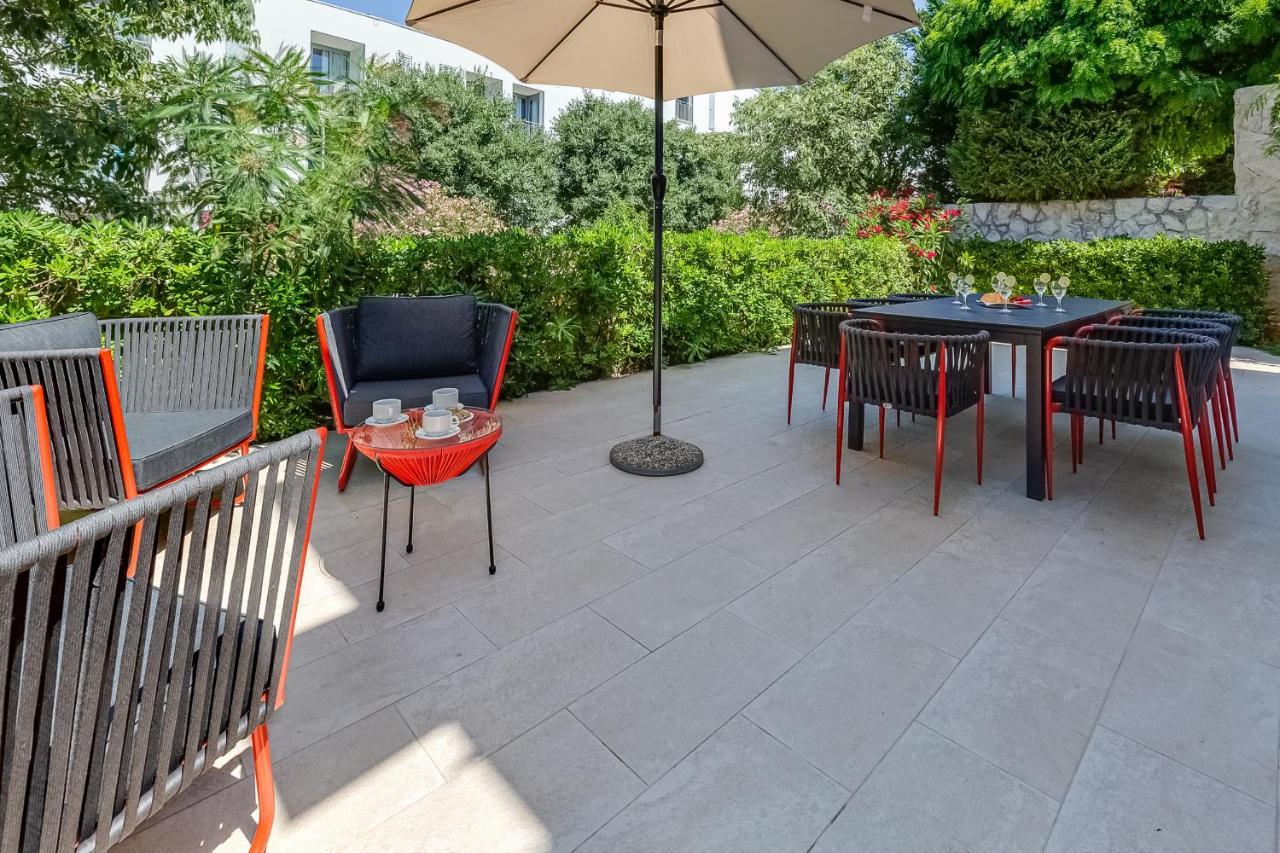 Luxury Two-Floor Apartment In Petrcane With Garden And Pool Exteriér fotografie